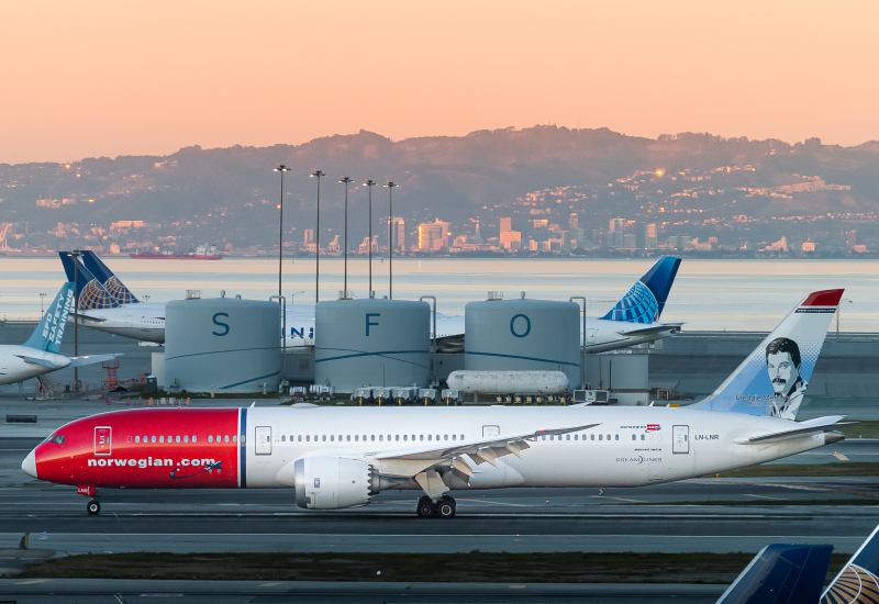Photo of LN-LNR - Norwegian Boeing 787-9 at SFO on AeroXplorer Aviation Database