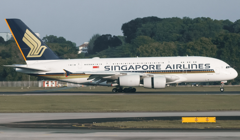 Photo of 9V-SKY - Singapore Airlines Airbus A380-800 at SIN on AeroXplorer Aviation Database