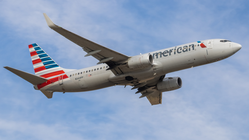 Photo of N344PP - American Airlines Boeing 737-800 at BWI on AeroXplorer Aviation Database