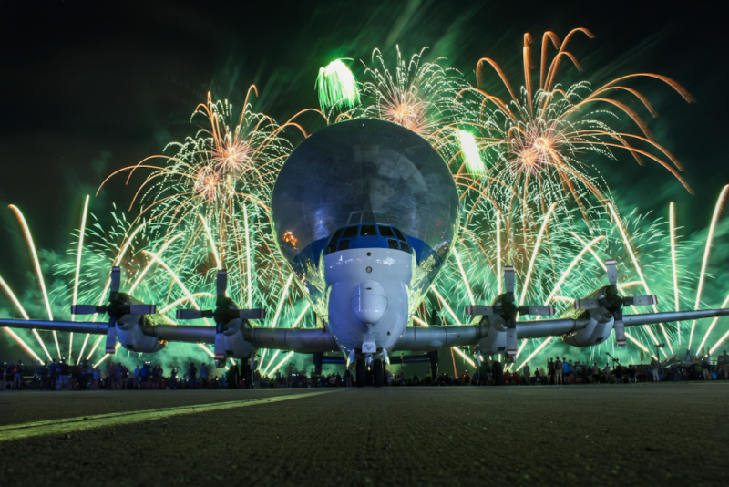 Photo of N941NA - NASA Boeing B-377 SGT Super Guppy Turbine at OSH on AeroXplorer Aviation Database