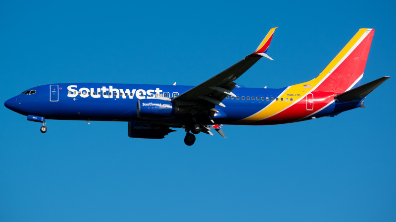 Photo of N8671D - Southwest Airlines Boeing 737-800 at MCO on AeroXplorer Aviation Database