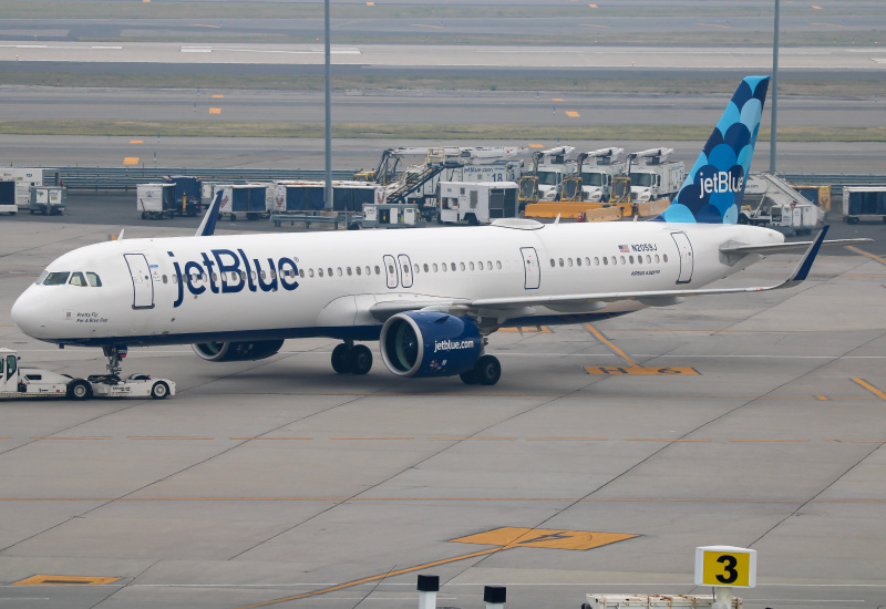 Photo of N2059J - JetBlue Airways Airbus A321NEO at JFK on AeroXplorer Aviation Database