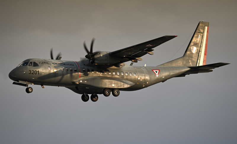 Photo of 3201 - Mexican Air Force Airbus CASA C-295M at MEX on AeroXplorer Aviation Database