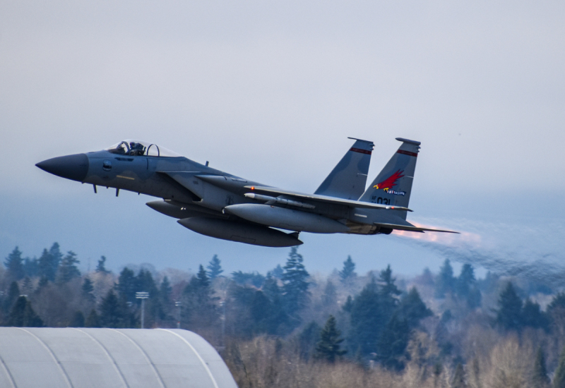 Photo of 84031 - Oregon Air National Guard McDonnell Douglas F-15C at PDX on AeroXplorer Aviation Database