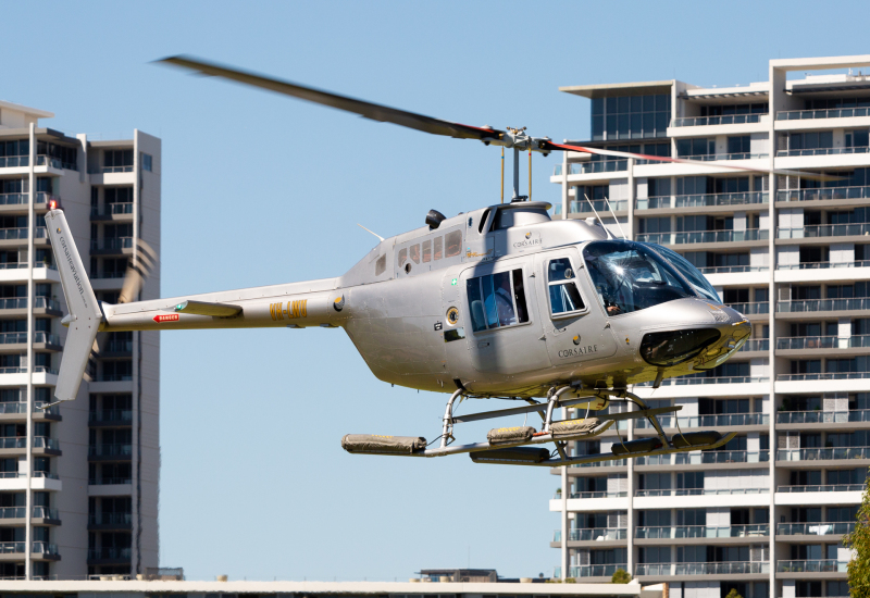 Photo of VH-LWU - Corsaire Aviation Bell 206 at PER on AeroXplorer Aviation Database
