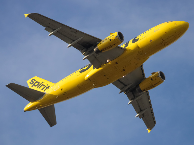 Photo of N527NK - Spirit Airlines Airbus A319 at BWI on AeroXplorer Aviation Database
