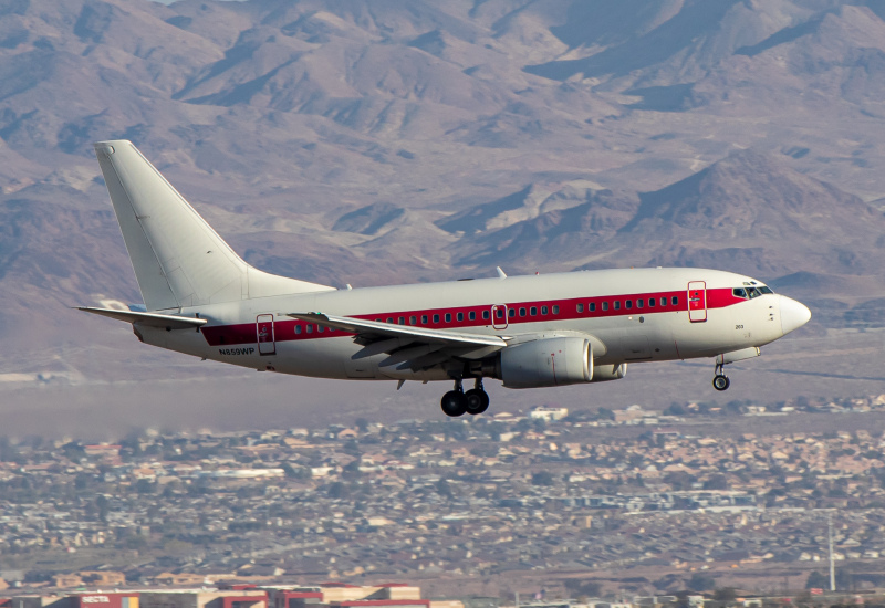 Photo of N859WP - Janet Airlines Boeing 737-600 at LAS on AeroXplorer Aviation Database