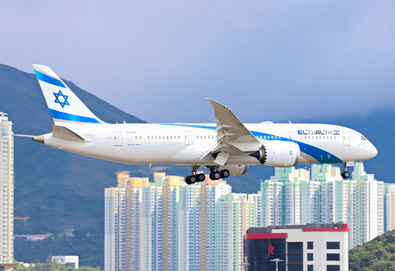 Photo of 4X-ERA - EI AI Boeing 787-8 at HKG on AeroXplorer Aviation Database