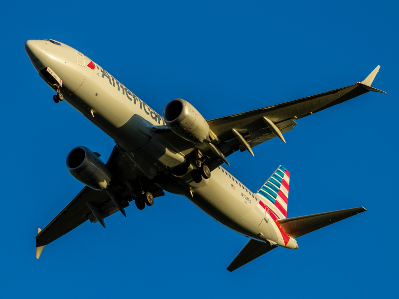 Photo of N308RD - American Airlines Boeing 737 MAX 8 at CVG on AeroXplorer Aviation Database