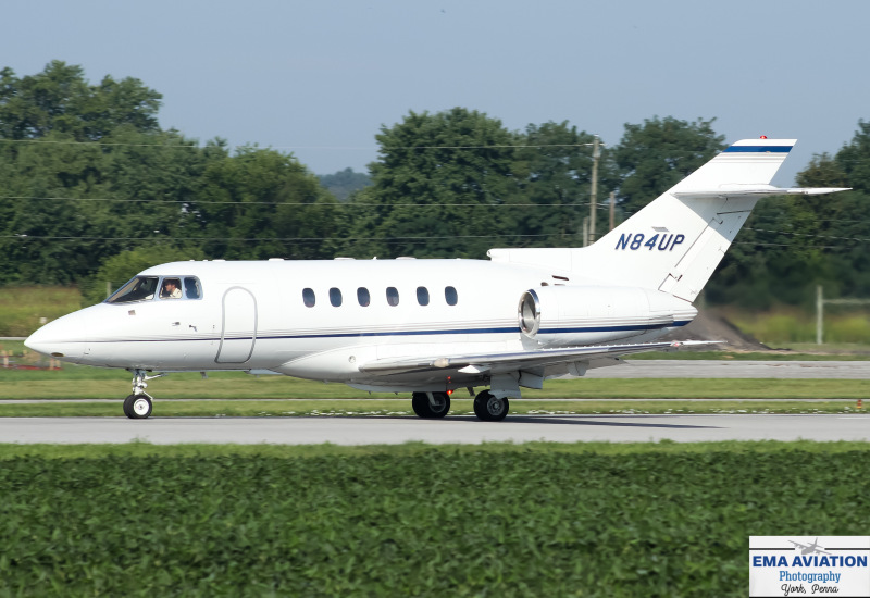 Photo of N84UP - PRIVATE Beechcraft Hawker 850XP at THV on AeroXplorer Aviation Database
