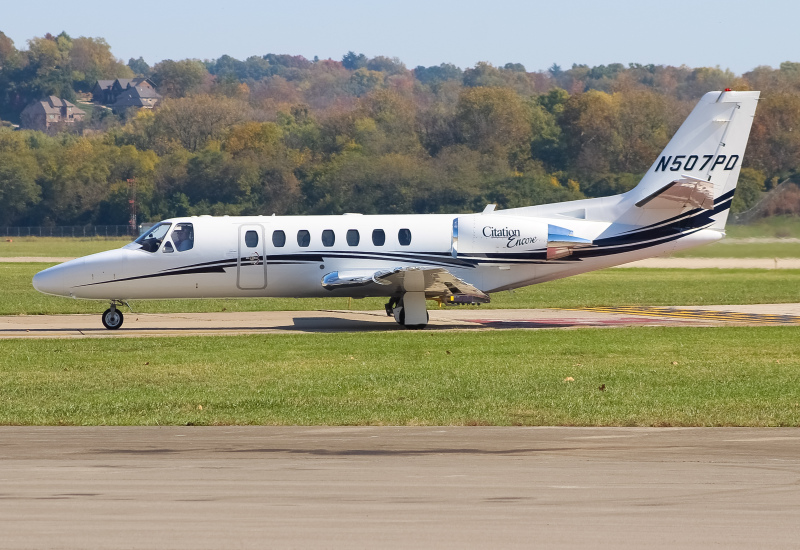 Photo of N507PD - PRIVATE  Cessna 560XLS Citation Excel at LUK on AeroXplorer Aviation Database
