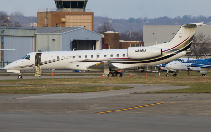 Photo of N549M - PRIVATE Embraer ERJ135 at LUK on AeroXplorer Aviation Database