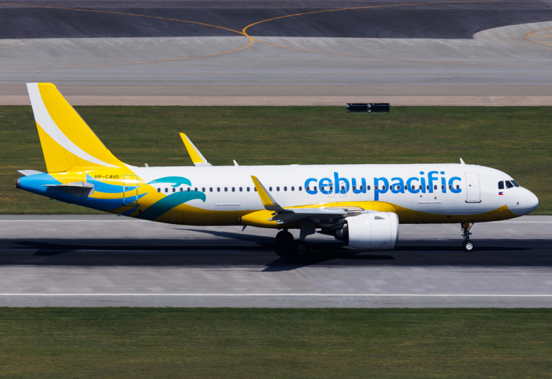 Photo of RP-C4110 - Cebu Pacific Airbus A320NEO at HKG on AeroXplorer Aviation Database