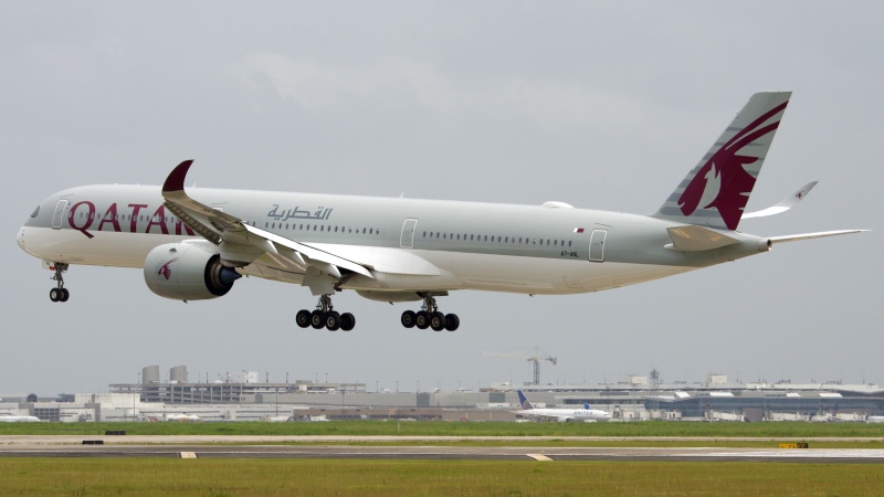 Photo of A7-ANL - Qatar Airways Airbus A350-1000 at IAH on AeroXplorer Aviation Database
