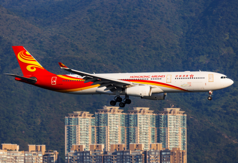 Photo of B-LNM - Hong Kong Airlines Airbus A330-300 at HKG on AeroXplorer Aviation Database