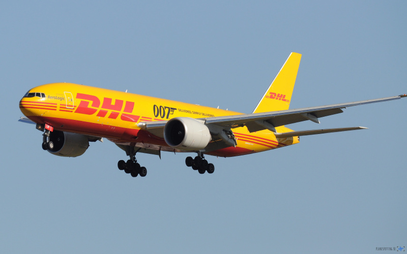 Photo of D-AALM - DHL Boeing 777-F at BRU on AeroXplorer Aviation Database