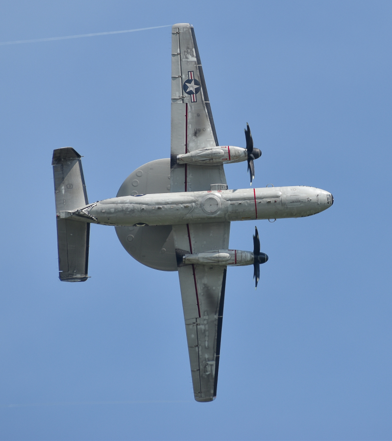 Photo of N/A - USN- United States Navy Northrop Grumman E-2 Hawkeye at YXU on AeroXplorer Aviation Database