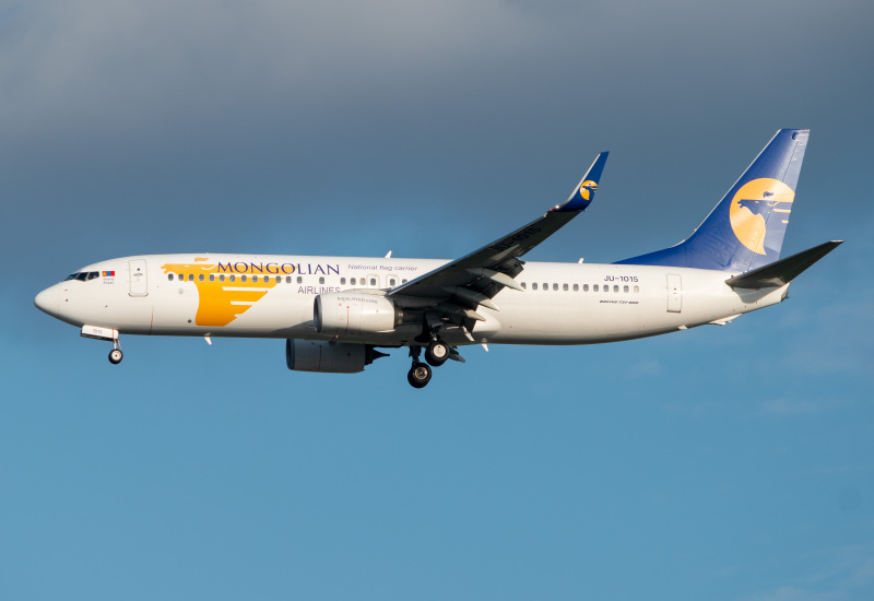 Photo of JU-1015 - MIAT Mongolian Airlines Boeing 737-800 at SIN on AeroXplorer Aviation Database