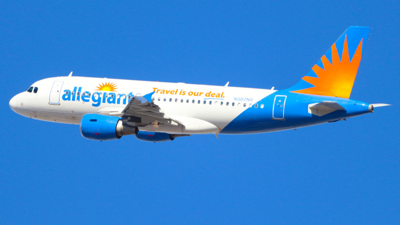 Photo of N307NV - Allegiant Air Airbus A319 at LAS on AeroXplorer Aviation Database