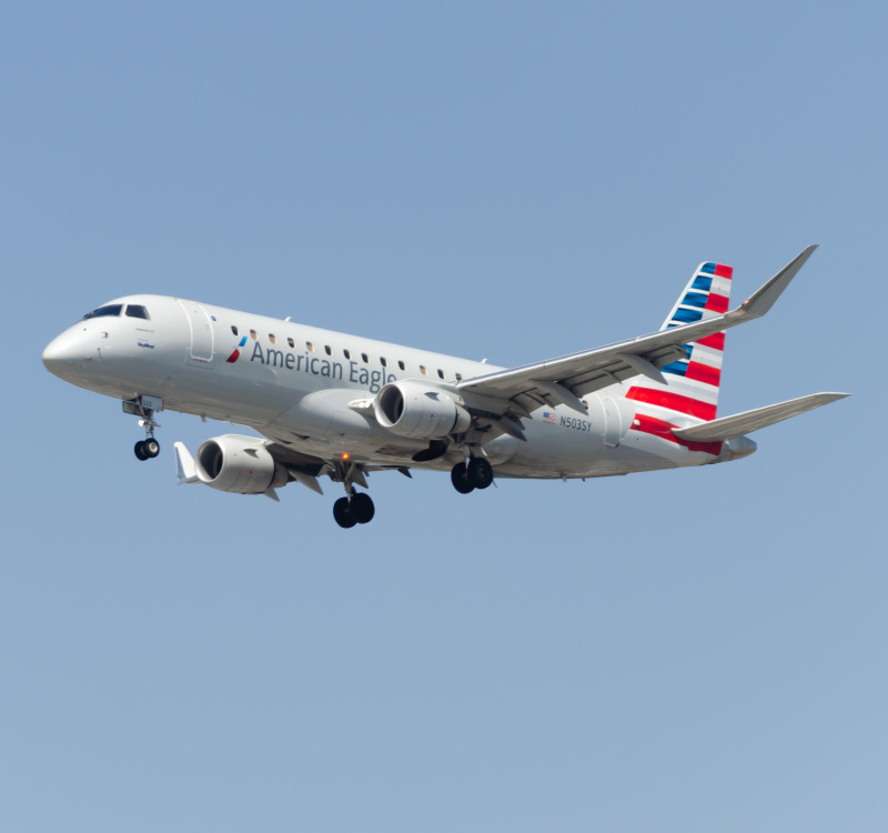 Photo of N503SY - American Eagle Embraer E175 at LAX on AeroXplorer Aviation Database