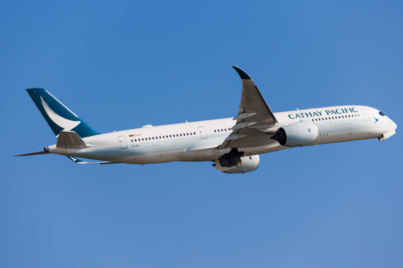 Photo of B-LRL - Cathay Pacific Airbus A350-900 at HKG on AeroXplorer Aviation Database