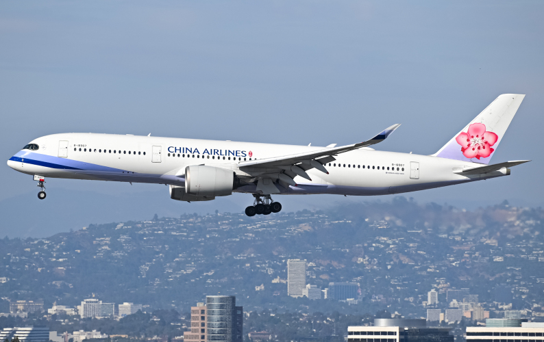 Photo of B-18907 - China Airlines Airbus A350-900 at LAX on AeroXplorer Aviation Database