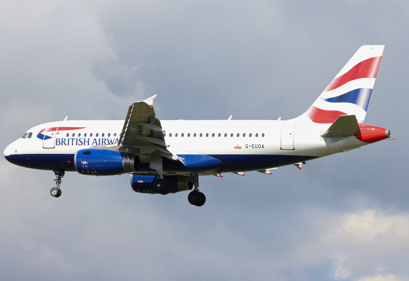Photo of G-EUOA - British Airways Airbus A319 at LHR on AeroXplorer Aviation Database