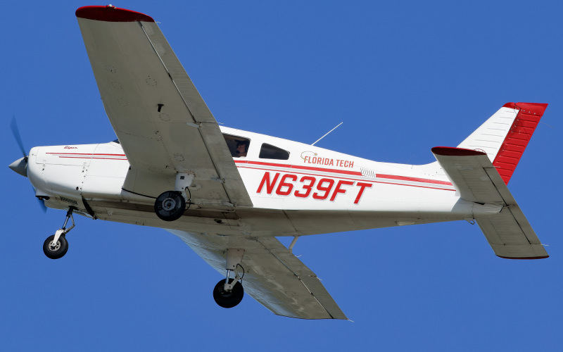 Photo of N639FT -  FIT Aviation (Florida Institute of Technology)  Piper PA-28-161 Warrior III at MLB on AeroXplorer Aviation Database