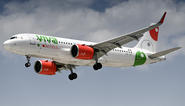 Photo of XA-VIT - VivaAerobus Airbus A320NEO at MEX on AeroXplorer Aviation Database