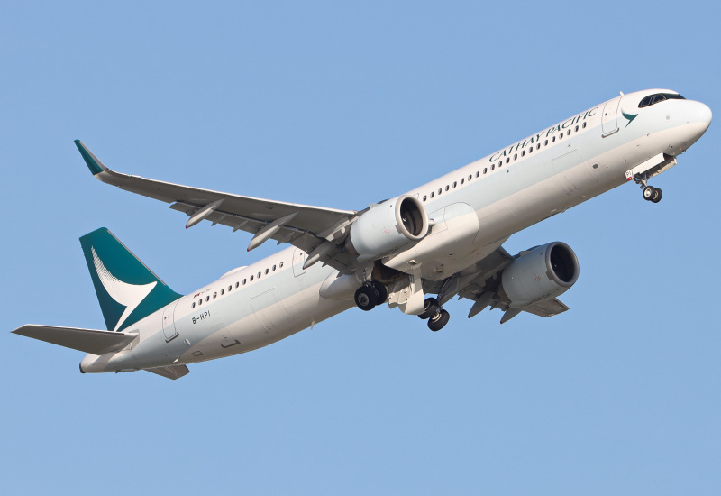 Photo of B-HPI - Cathay Pacific Airbus A321NEO at HKG on AeroXplorer Aviation Database