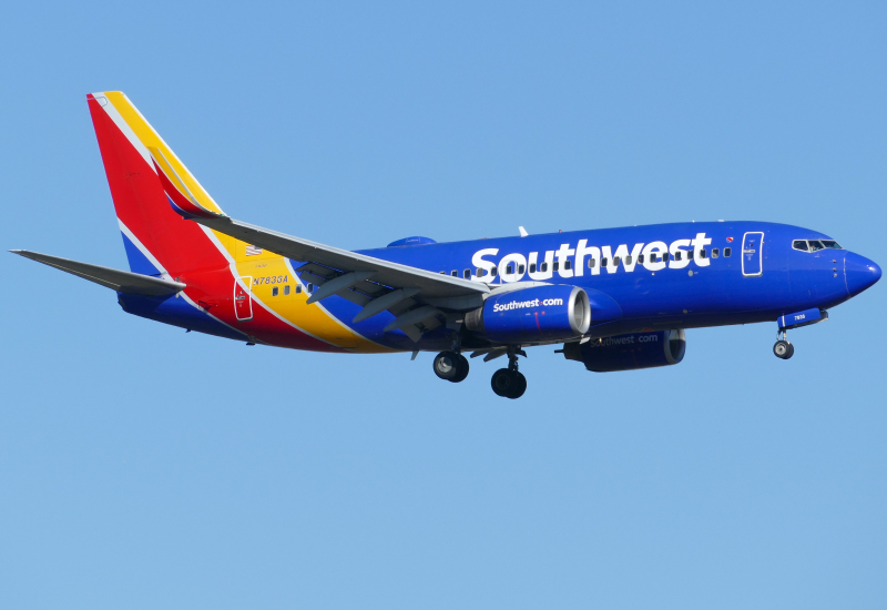 Photo of N7836A - Southwest Airlines Boeing 737-700 at AUS on AeroXplorer Aviation Database