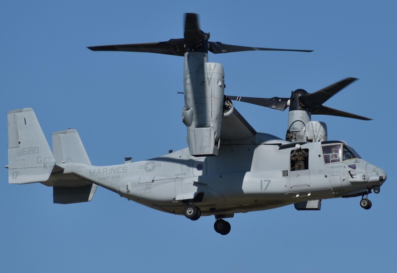 Photo of 168688 - USMC- United States Marine Corps MV-22B Osprey at OSH on AeroXplorer Aviation Database