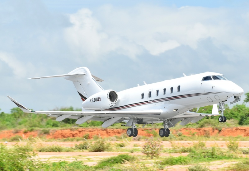 Photo of N730QS - PRIVATE Bombardier Challenger 300 at CSL on AeroXplorer Aviation Database