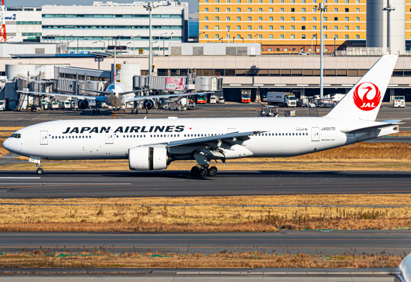 Photo of JA007D - Japan Airlines Boeing 777-200 at HND on AeroXplorer Aviation Database