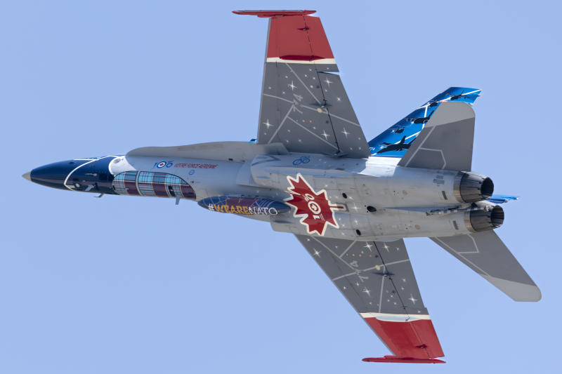 Photo of 18874 - Royal Canadian Air Force Boeing F/A-18E/F Super Hornet at OSH on AeroXplorer Aviation Database