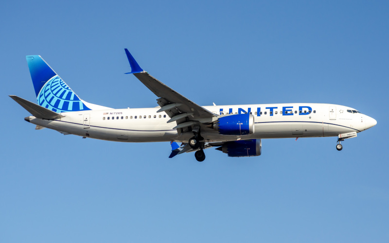 Photo of N17265 - United Airlines Boeing 737 MAX 8 at EWR on AeroXplorer Aviation Database
