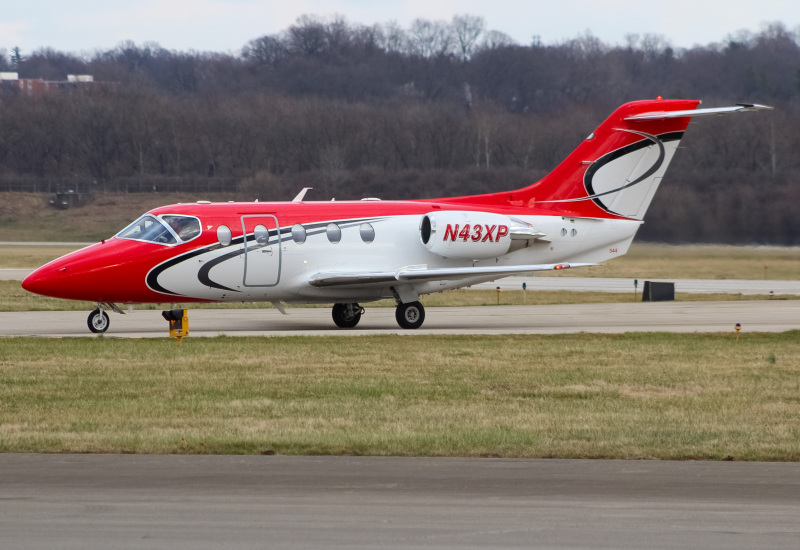 Photo of N43XP - PRIVATE  Beechcraft Hawker 400 at LUK on AeroXplorer Aviation Database