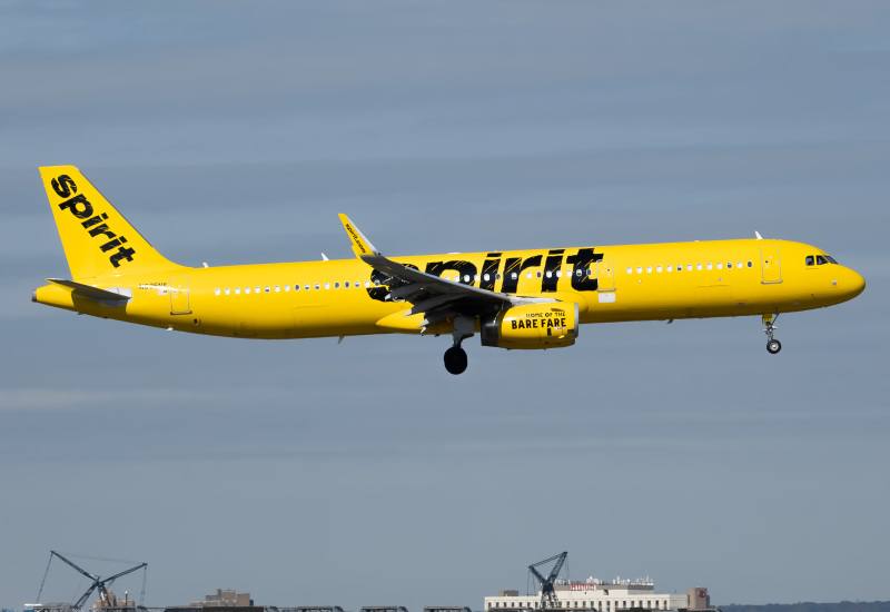 Photo of N695NK - Spirit Airlines Airbus A321-200 at EWR on AeroXplorer Aviation Database