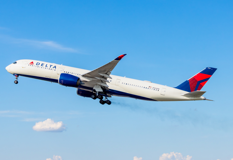 Photo of N506DN - Delta Airlines Airbus A350-900 at MSP on AeroXplorer Aviation Database
