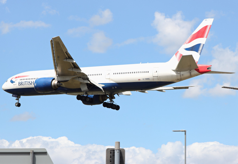 Photo of G-YMMG - British Airways Boeing 777-200ER at LHR on AeroXplorer Aviation Database