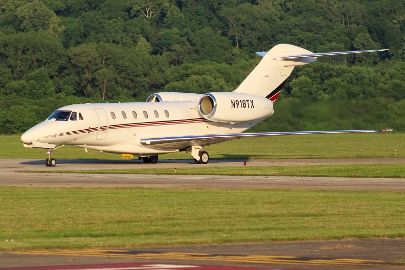Photo of N918TX - PRIVATE  Cessna Citation 750 X at LUK on AeroXplorer Aviation Database
