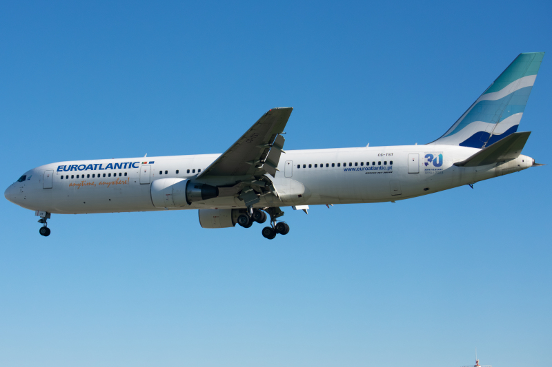 Photo of CS-TST - EUROATLANTIC Boeing 767-300ER at LIS on AeroXplorer Aviation Database