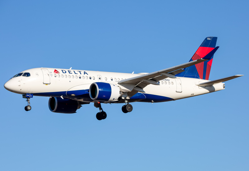 Photo of N101DU - Delta Airlines Airbus A220-100 at BWI on AeroXplorer Aviation Database