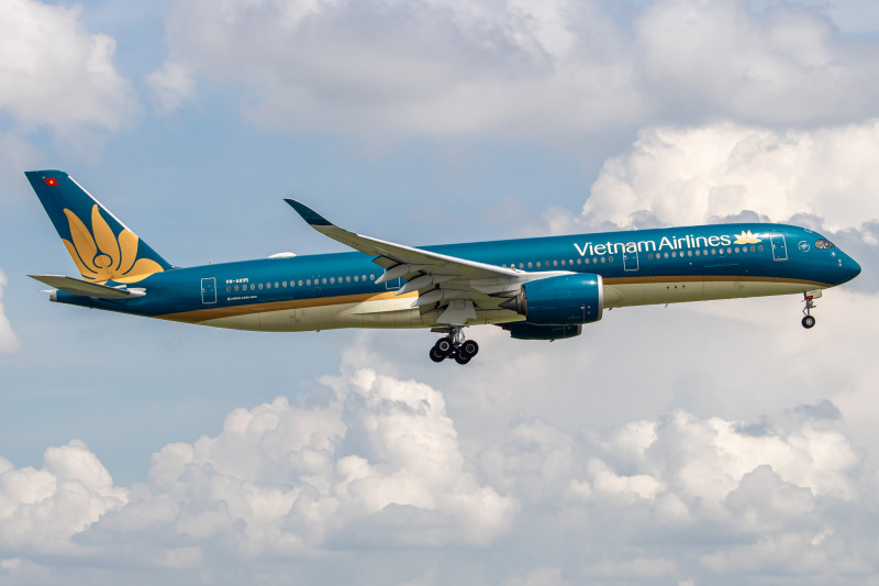 Photo of VN-A895 - Vietnam Airlines Airbus A350-900 at SGN on AeroXplorer Aviation Database