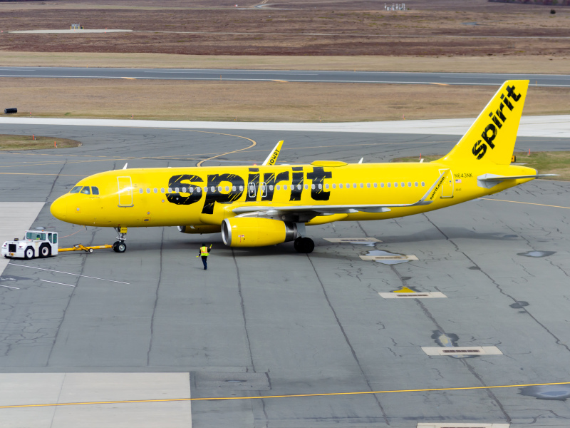 Photo of N643NK - Spirit Airlines Airbus A320 at ACY on AeroXplorer Aviation Database