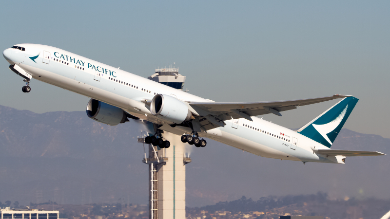 Photo of B-KPX - Cathay Pacific Boeing 777-300ER at LAX on AeroXplorer Aviation Database