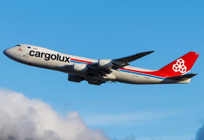 Photo of LX-VCN - CargoLux Boeing 747-8f at HKG on AeroXplorer Aviation Database