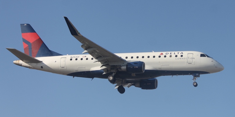 Photo of N251SY - Delta Connection Embraer E175 at SLC on AeroXplorer Aviation Database