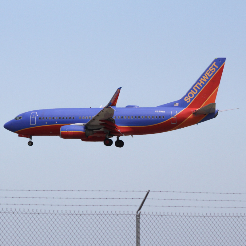 Photo of N291wn - Southwest Airlines Boeing 737-700 at AUS on AeroXplorer Aviation Database