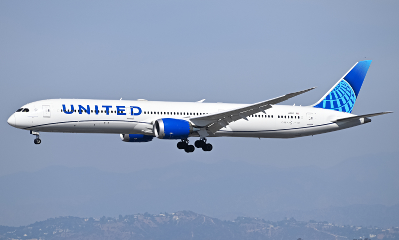 Photo of N17017 - United Airlines Boeing 787-10 at LAX on AeroXplorer Aviation Database